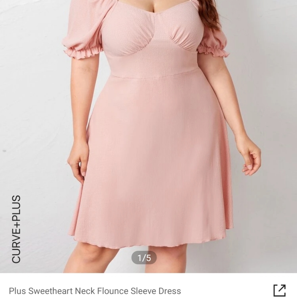 Cute dress pink 2xl
